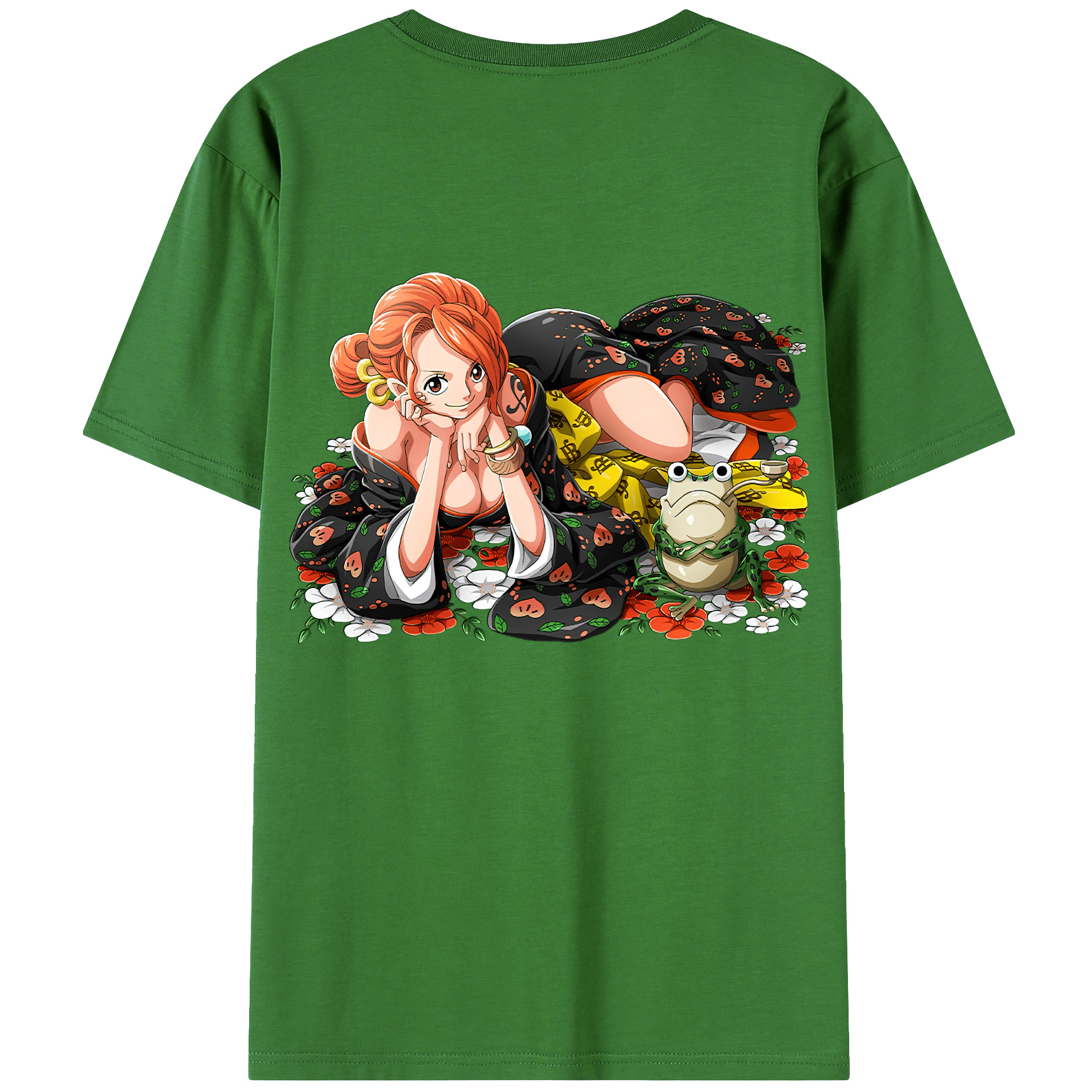 （画像用） ワンピース ナミ ONE PIECE Nami レディース半袖Tシャツ(バックプリント)